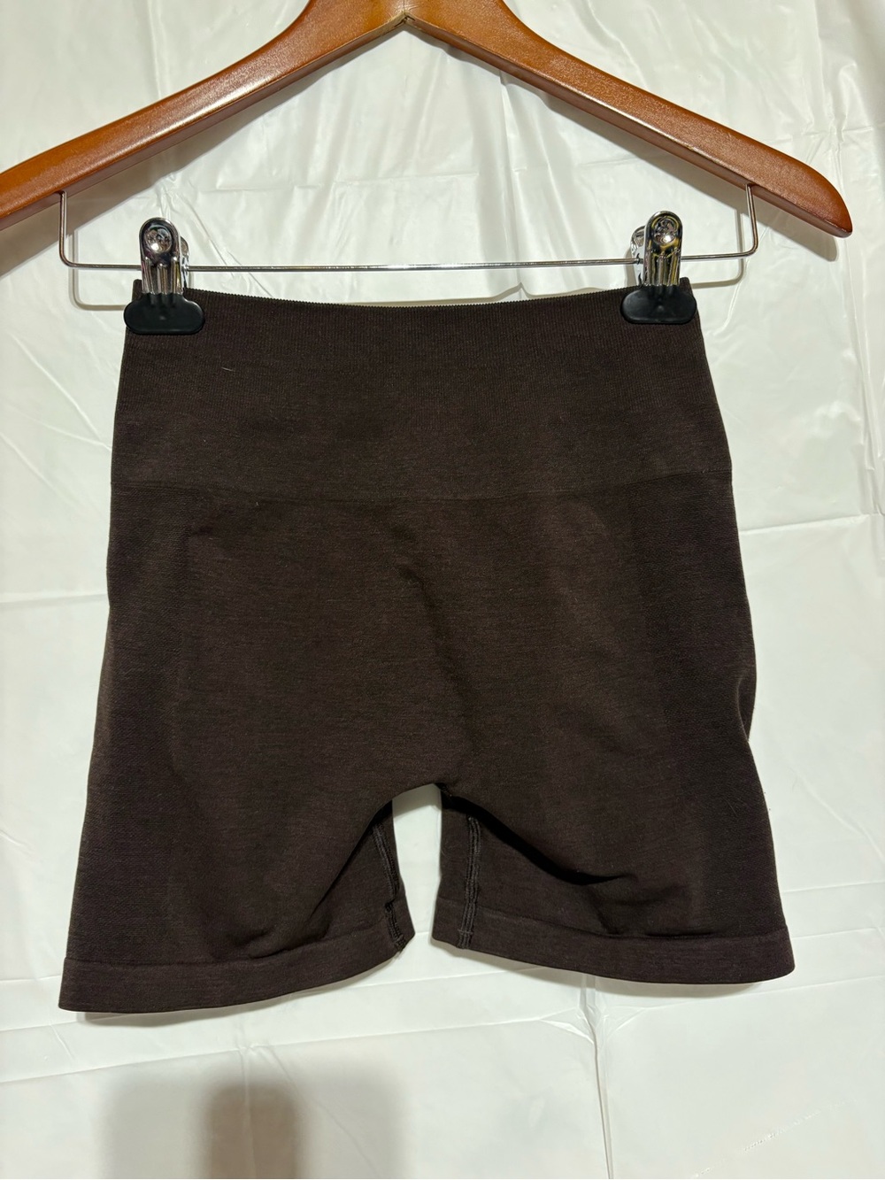 Alphalete Women's Brown High-Waist Bike Shorts